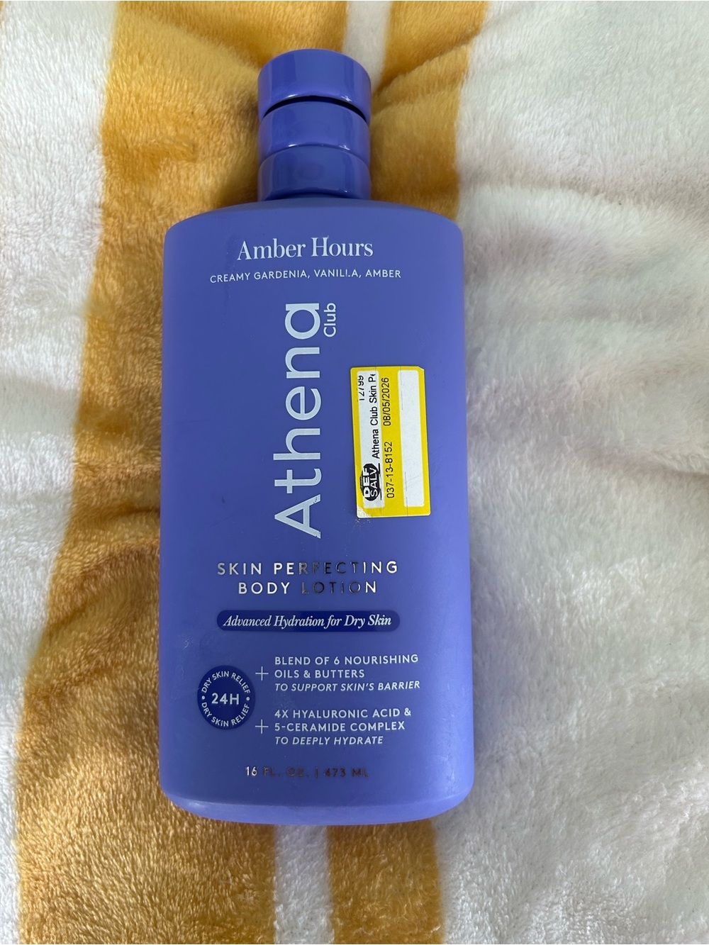 Athena Amber Hours Skin Perfecting Body Lotion - Purple
